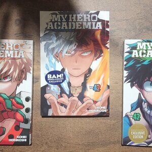 My Hero Academia Volume 42 Manga BAM-Walmart-Barnes & Noble Exclusive Editions